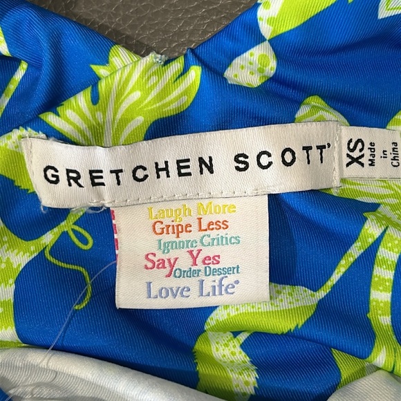 Gretchen Scott Jersey Fling Fantasy Ruffle Dress with Pockets - Women’s XS NWT - Picture 6 of 6